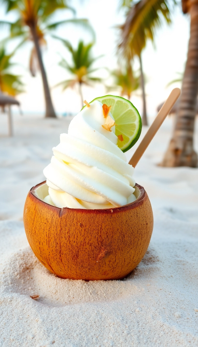 Discover 12 Unique Ice Cream Flavors You Can Make at Home (You Won't Believe #9!) - 10. Coconut and Lime