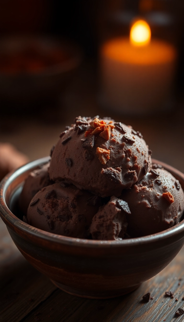 Discover 12 Unique Ice Cream Flavors You Can Make at Home (You Won't Believe #9!) - 3. Spicy Chocolate